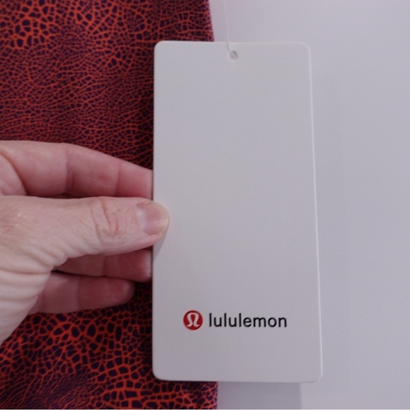 NWT Lululemon Wunder Train High Rise Leggings 25” Sz 6 Crackle Graze Orange - Picture 11 of 14